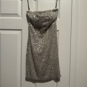 Forever 21 Strapless Dress - Small